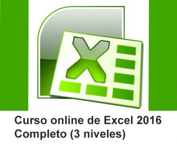 Curso online de Excel 2016 completo